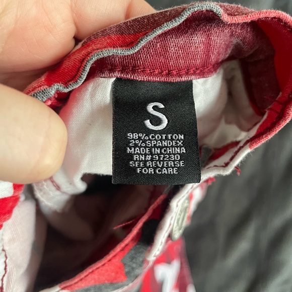 Red camo cargo pants - Picture 3 of 3